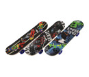 Skateboard drevěný 60cm 3 barvy ve fólii