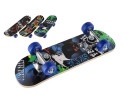Skateboard drevěný 43cm 3 barvy ve fólii