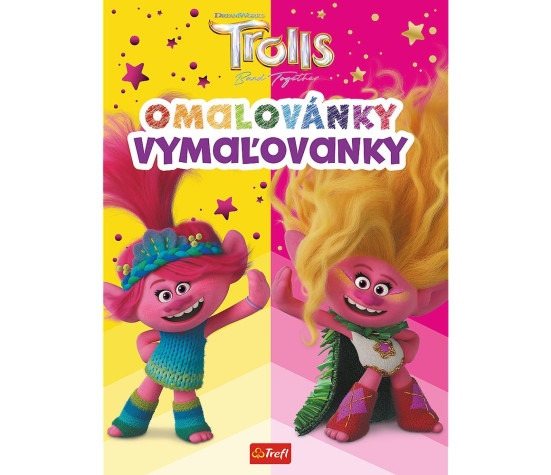 Omalovánky Trollové/Trolls 20x27,5cm