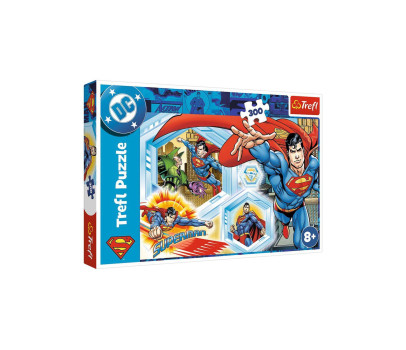 Puzzle Nezničitelný Superman 300dílků 60x40cm v krabici 40x27x4,5cm