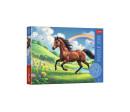 Puzzle Důstojný kůň 200 dílků 48x34cm v krabici 33x23x4cm