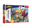 Puzzle Spiderman - Na pavučině 33x22cm 60 dílků v krabici 21x14x4cm
