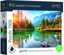 Puzzle Na úpatí Alp, jezero Hintersee, Německo 1500 dílků 85x58cm v krabici 33x28x7cm
