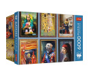 Puzzle Premium Plus: Fun Art Collection 6000 dílků 136,4x132,6cm v krabici 35x24x18cm
