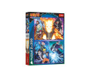 Puzzle 2v1 Nindža z vesnice Hidden Leaf/Naruto 2x200 dílků 41x27,5cm v krabici 26x34x4,5cm