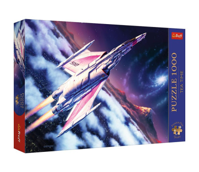 Puzzle Premium Plus: Let do vesmíru 1000 dílků 68,3x48cm v krabici 40x27x6cm
