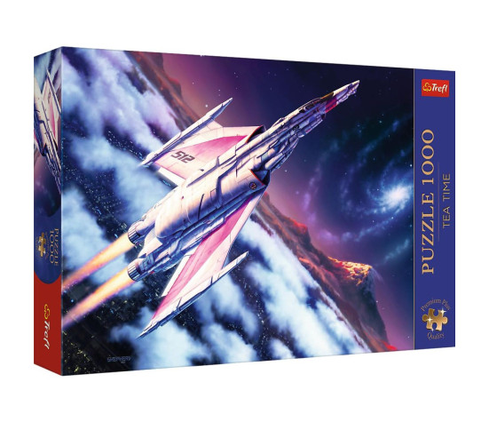 Puzzle Premium Plus: Let do vesmíru 1000 dílků 68,3x48cm v krabici 40x27x6cm