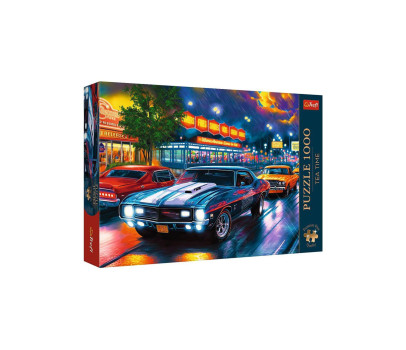 Puzzle Premium Plus: Noční jízda 1000 dílků 68,3x48cm v krabici 40x27x6cm