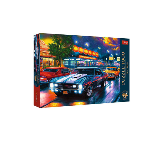 Puzzle Premium Plus: Noční jízda 1000 dílků 68,3x48cm v krabici 40x27x6cm