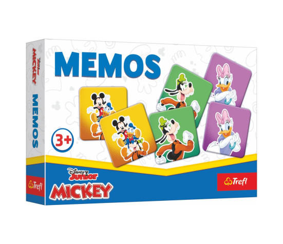 Pexeso mini Mickey Mouse společenská hra 30 kusů v krabici 21x14x4cm
