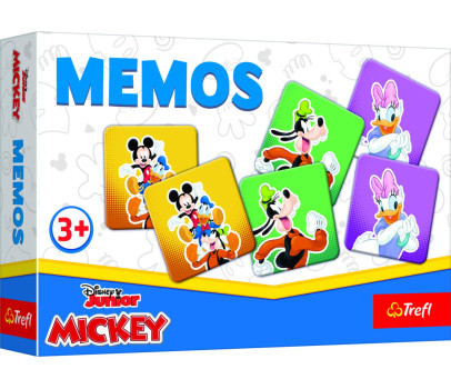 Pexeso mini Mickey Mouse společenská hra 30 kusů v krabici 21x14x4cm