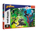 Puzzle Spiderman - V pavučině 300dílků 60x40cm v krabici 40x27x4,5cm
