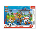 Puzzle deskové Paw Patrol/Tlapková patrola 33x23cm 15 dílků ve fólii