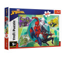 Puzzle Spiderman 100 dílků 41x27,8cm v krabici 29x19x4cm
