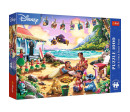 Puzzle Lilo & Stitch plážová párty 1000 dílků 68,3x48cm v krabici 40x27x6cm