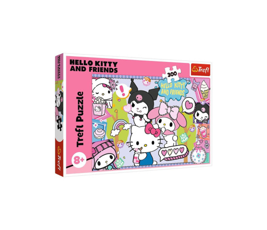 Puzzle Hello Kitty 300 dílků 60x40cm v krabici 40x27x4cm