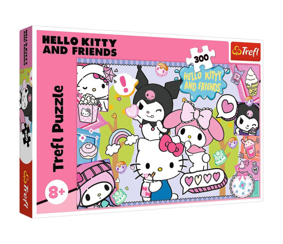 Puzzle Hello Kitty 300 dílků 60x40cm v krabici 40x27x4cm