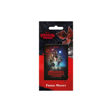 Magnetka Stranger Things 5x8cm na kartě