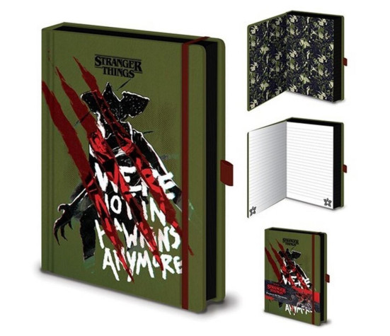 Blok Stranger Things (Not in Hawkins) premium A5