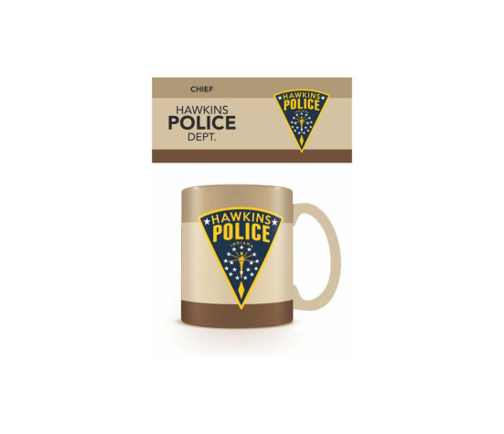 Hrnek Stranger Things Hawkins Police v krabičce 12x10x9cm