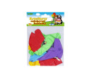 Balonek/Balonky nafukovací Krtek 12" průměr 30 cm 5ks v sáčku 13,5x18cm karneval