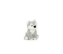 Pes husky sedící plyš 15x19cm 0m+