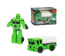 Transformer auto/robot mini plast 9cm 4 barvy v krabičce 11x7cm 24ks v boxu