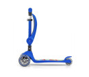 Tříkolová balanční koloběžka-scooter se sedátkem FUZZY Milly Mally blue, Modrá