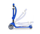 Tříkolová balanční koloběžka-scooter se sedátkem FUZZY Milly Mally blue, Modrá