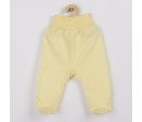 Kojenecké polodupačky New Baby žluté, Žlutá 68 (4-6m)