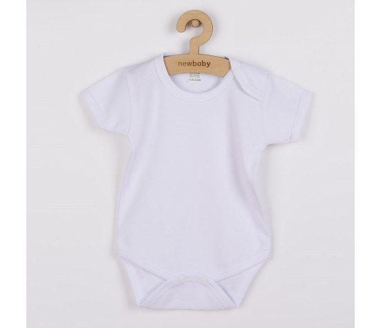 Body krátký rukáv New Baby Classic, Bílá 50