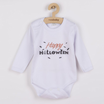 Body s potiskem New Baby Happy Halloween, Oranžová 74 (6-9m)