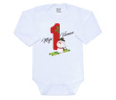 Body s potiskem New Baby Moje první Vánoce, Dle obrázku 80 (9-12m)