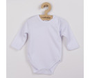 Kojenecké body celorozepínací New Baby Classic bílé, Bílá 62 (3-6m)