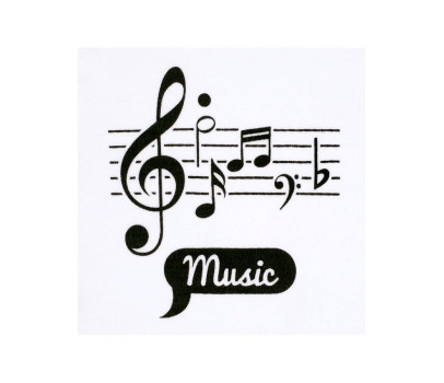 Kojenecká bavlněná košilka New Baby Music, Bílá 68 (4-6m)