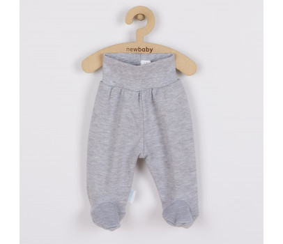 Kojenecké polodupačky New Baby Classic II šedé, Šedá 68 (4-6m)