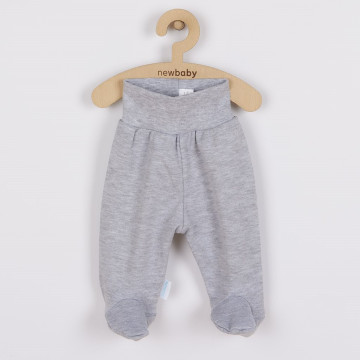 Kojenecké polodupačky New Baby Classic II šedé, Šedá 68 (4-6m)