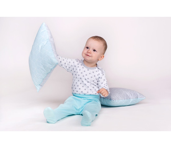 Kojenecká košilka New Baby Classic II šedá s hvězdičkami, Šedá 50