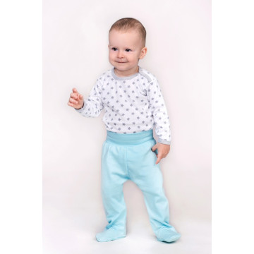 Kojenecká košilka New Baby Classic II šedá s hvězdičkami, Šedá 50