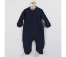 Kojenecký overal New Baby Classic II tmavě modrý, Modrá 86 (12-18m)