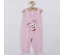 Kojenecké dupačky New Baby myška růžové, Růžová 80 (9-12m)