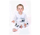 Kojenecký kabátek New Baby Panda, Šedá 74 (6-9m)