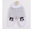 Kojenecké tepláčky New Baby Panda, Šedá 86 (12-18m)