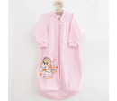 Kojenecký spací pytel New Baby pejsek růžový, Růžová 80 (9-12m)