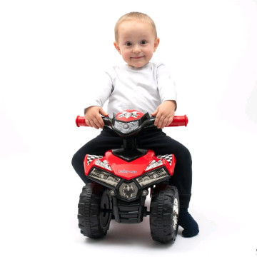 Dětské odrážedlo se zvukem Čtyřkolka Baby Mix modrá, Modrá