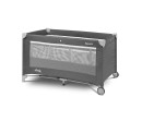 Cestovní postýlka CARETERO Basic Plus graphite, Šedá