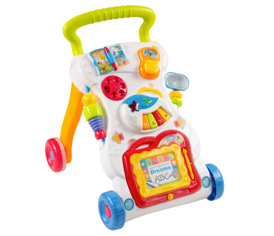 Dětské hrající edukační chodítko Baby mix, Dle obrázku