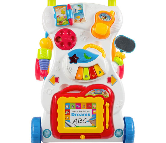 Dětské hrající edukační chodítko Baby mix, Dle obrázku