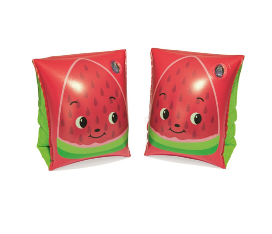Dětské nafukovací rukávky Bestway Ovoce 23cm x 15cm červené, Červená