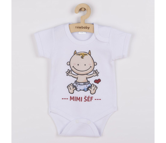 Body s potiskem New Baby MIMI ŠÉF, Dle obrázku 50